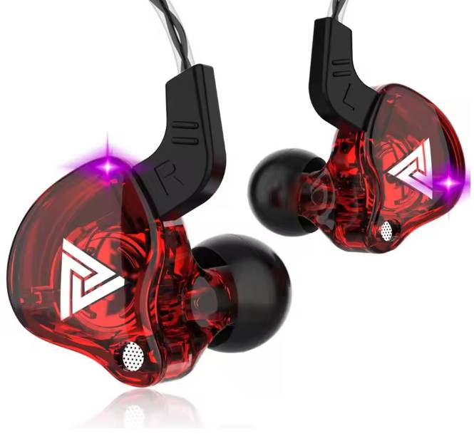 AK6 Gaming Earbuds with Mic Universal 3.5mm Jack HiFi Sport Headphones in Ear Earphones for Running Stereo Bass Music Headset